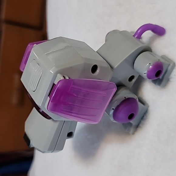 2002 McDonalds SEGA Toys Robo Poo Chi Pets Gray Dog 4 1/2 in high (not working) - Picture 4 of 5